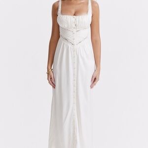 HOUSE of CB Illiana real silk dress